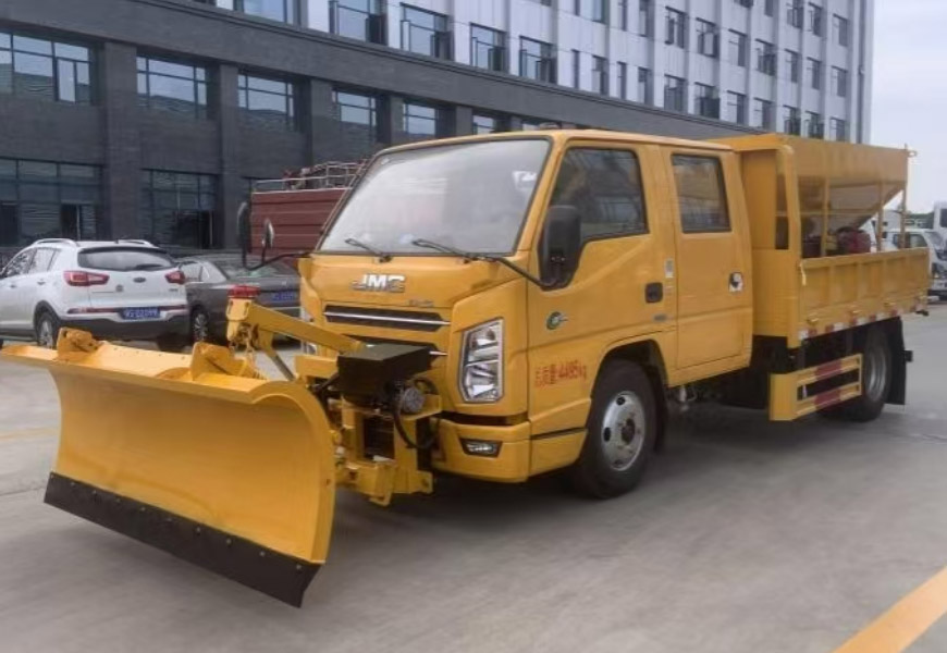 程力CL5040TCX6HL型江鈴順達雙排藍牌除雪車